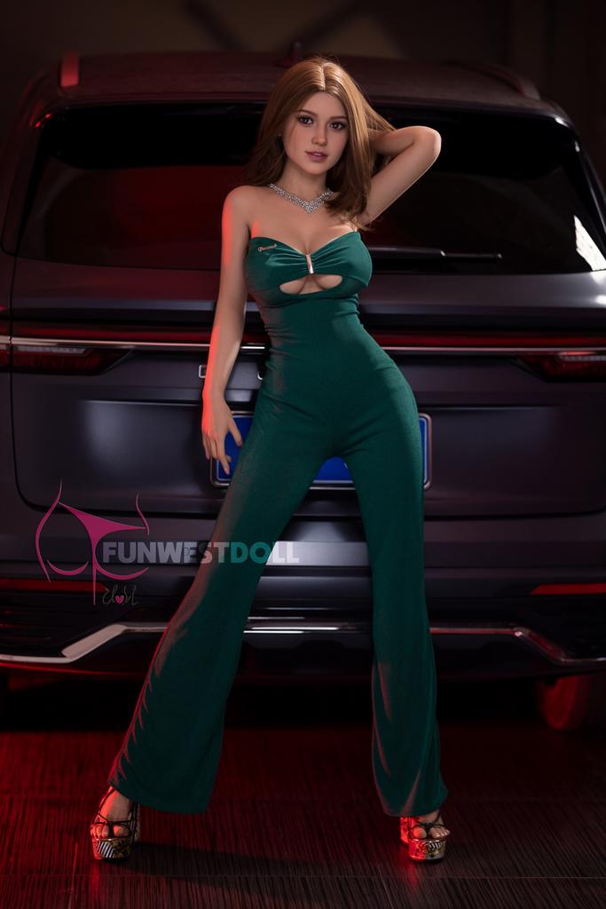 Realistic TPE funwest sex dolls 155 cm - Rose
