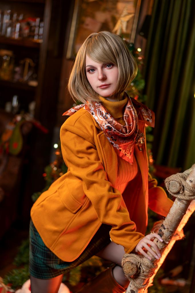 Realistic silicone sex doll Gamelady 171 cm - Ashley