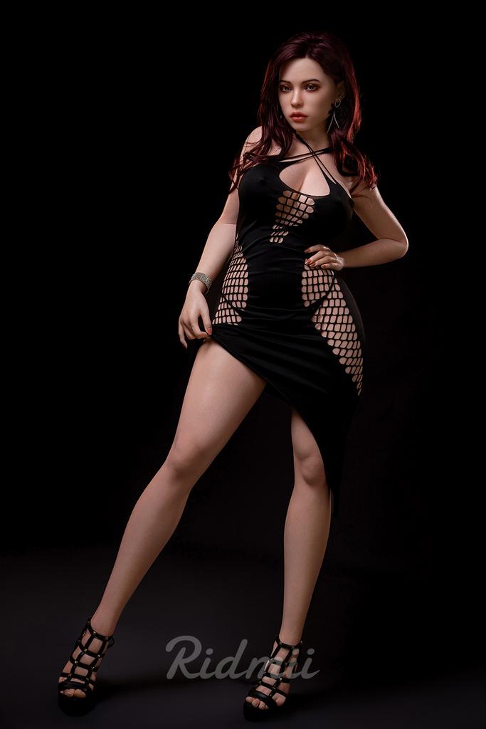 Realistic TPE sex Doll Ridmii with silicone head / ROS 168 cm - Lorena