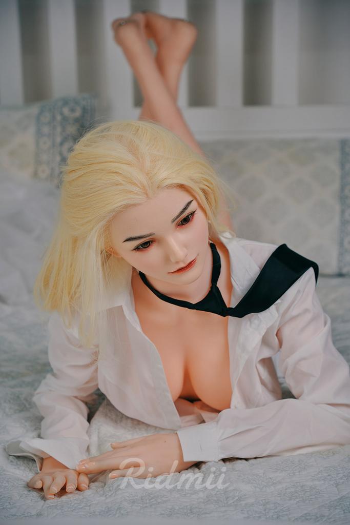 Realistic TPE Sex Doll Ridmii with Silicone Head 165 cm - Alma