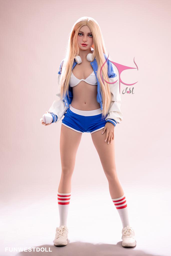 Realistic TPE funwest sex dolls 159 cm - Eudora