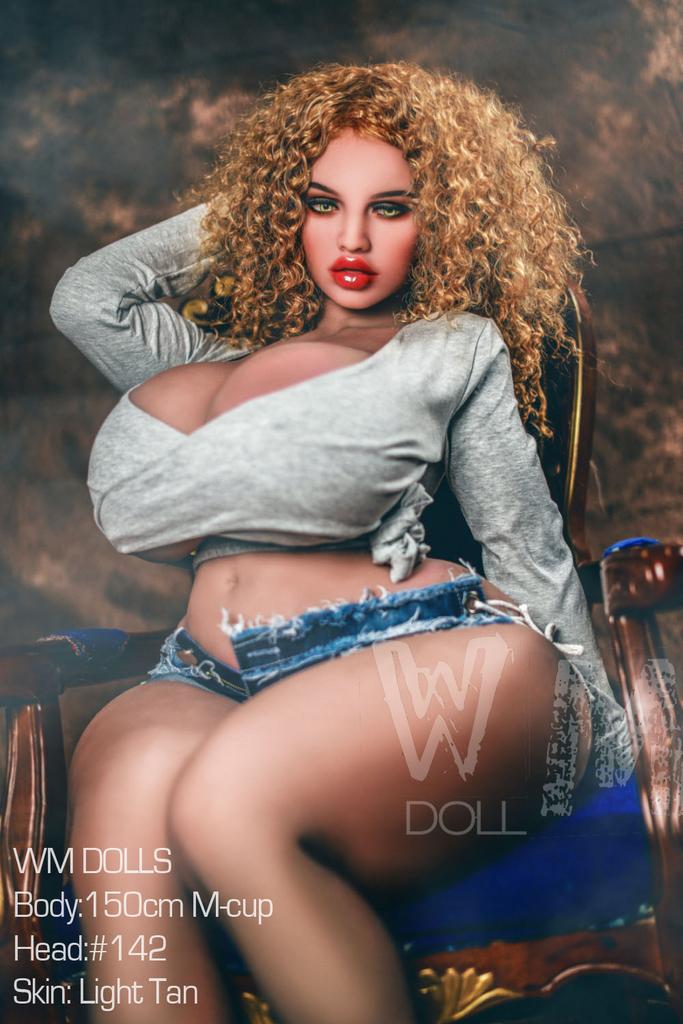 Realistic TPE WM sex doll 150 cm - mia