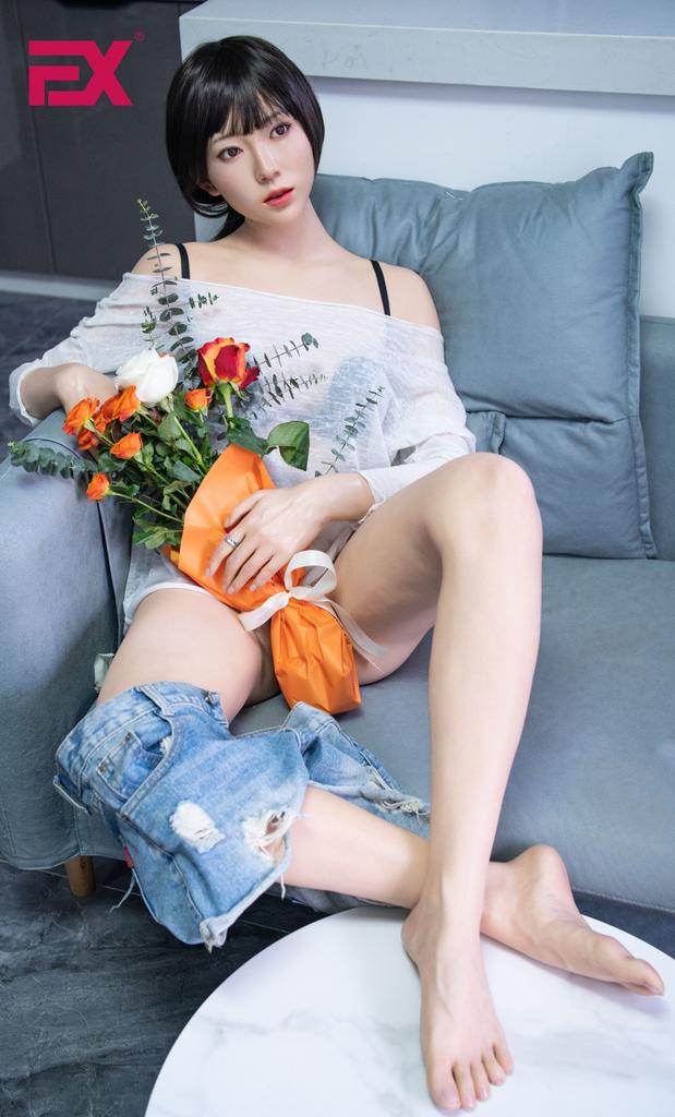Realistic Silicone sex EX doll - RealClone  162 cm - Monique b