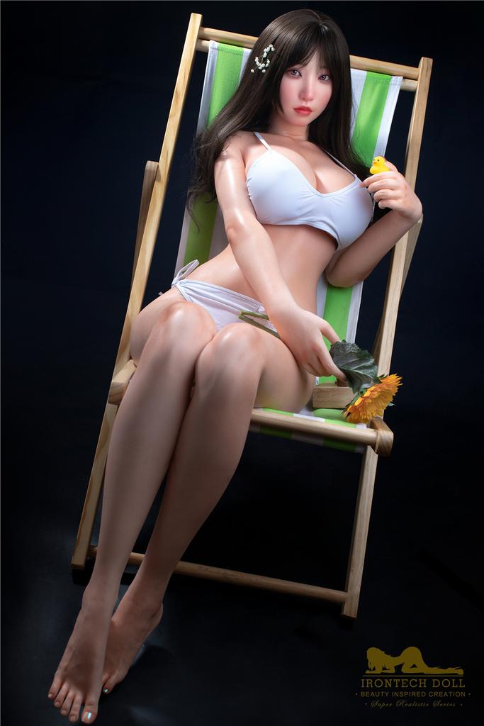 Realistic Silicone / TPE sex doll irontech doll 165 cm - Suki