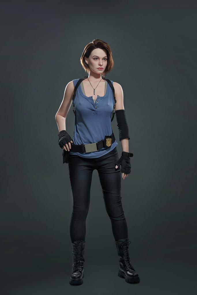 силиконовая реалистичная кукла для секса, resident evil, секс кукла  клэр редфилд