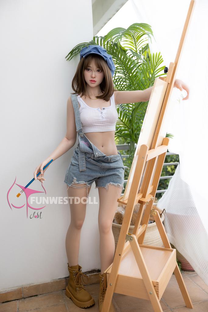 Realistic Silicone funwest sex dolls 159 cm - Lucy