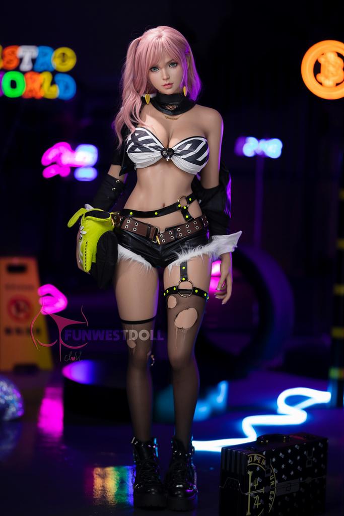 Realistic Silicone funwest sex dolls 157 cm - Lily