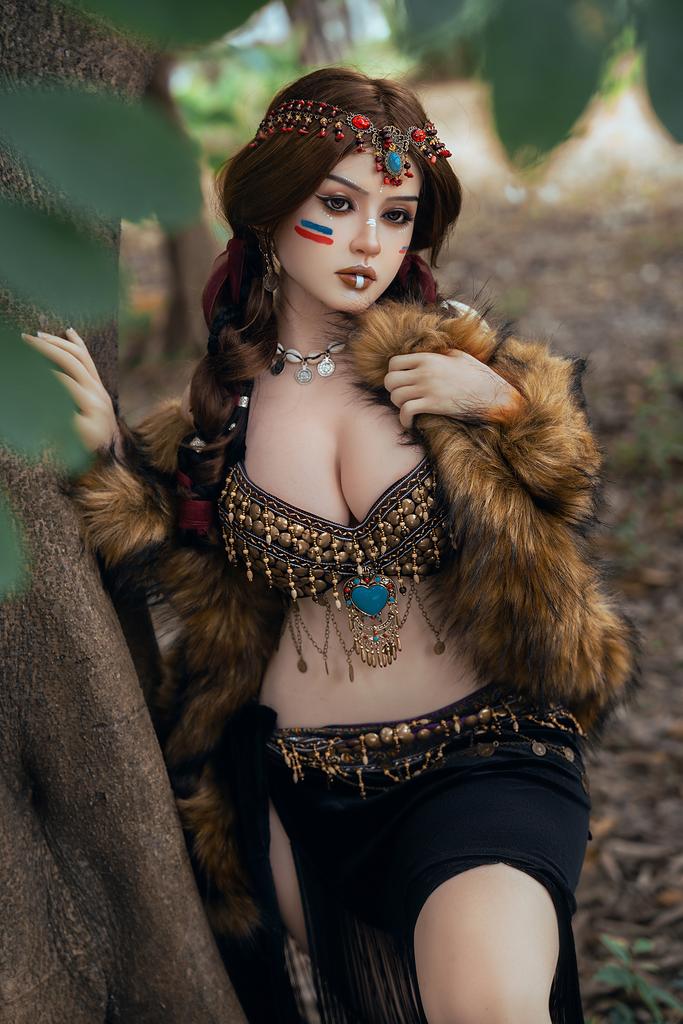 Realistic silicone / TPE SY sex doll 164 cm - inga