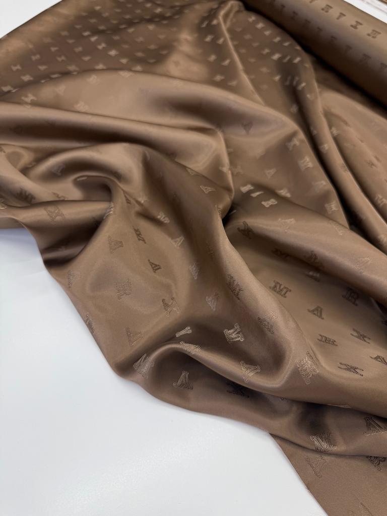 Подкладочная вискоза MaxMara. Цвет Какао