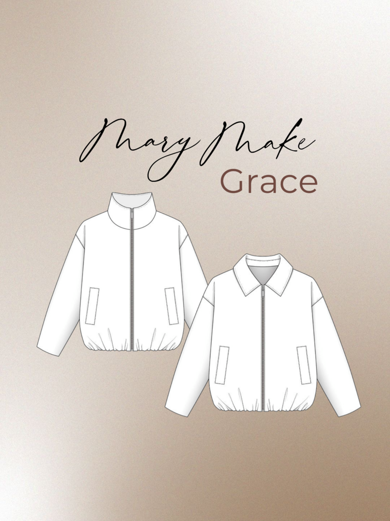 Выкройка куртки бомбера Grace
