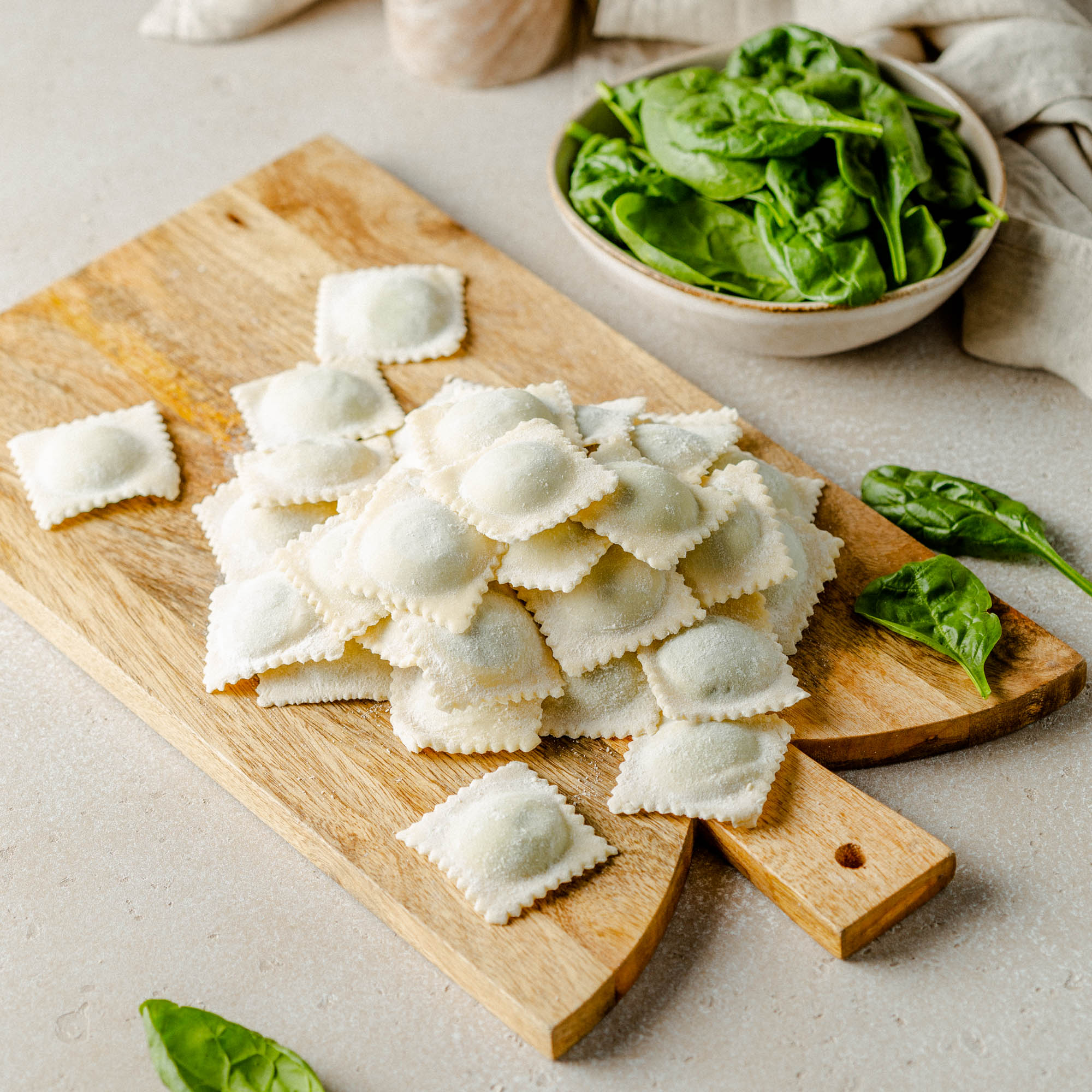 Равиоли с рикоттой и шпинатом, 500 гр