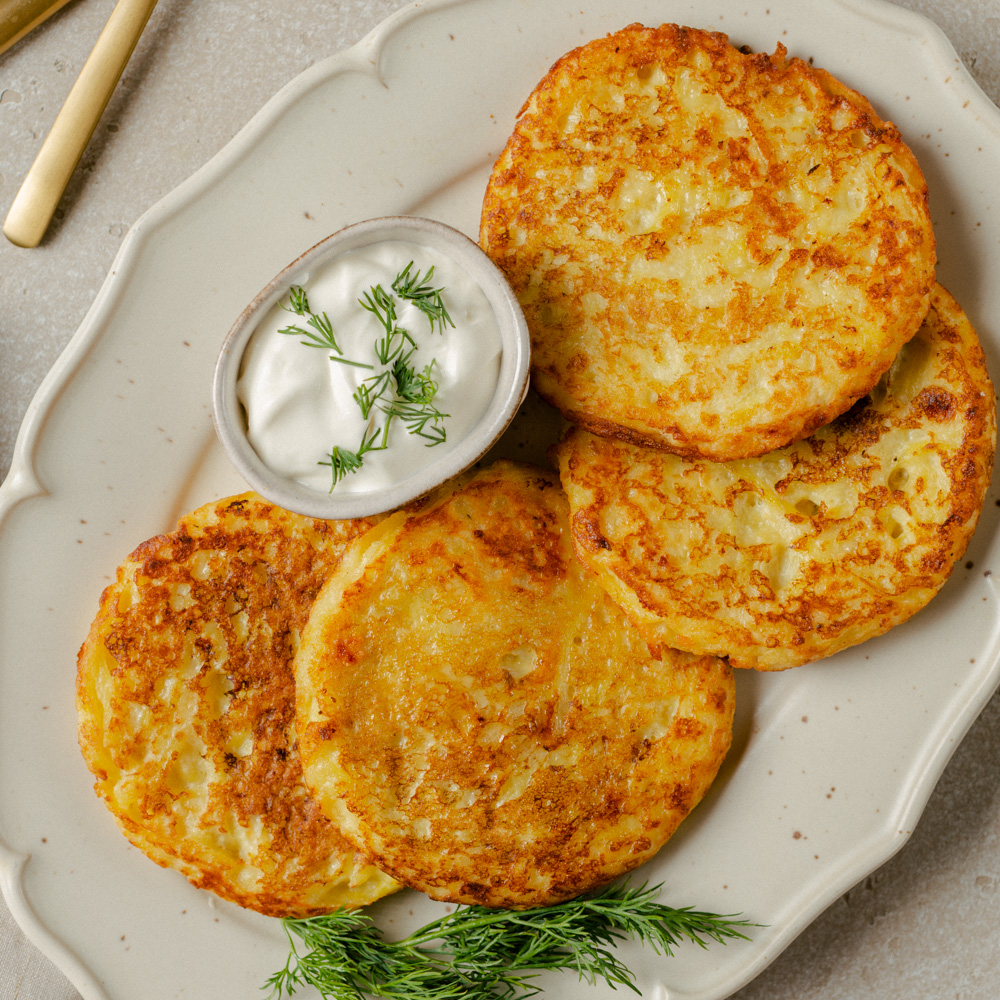 Картофельные драники, 4 шт / 300 гр