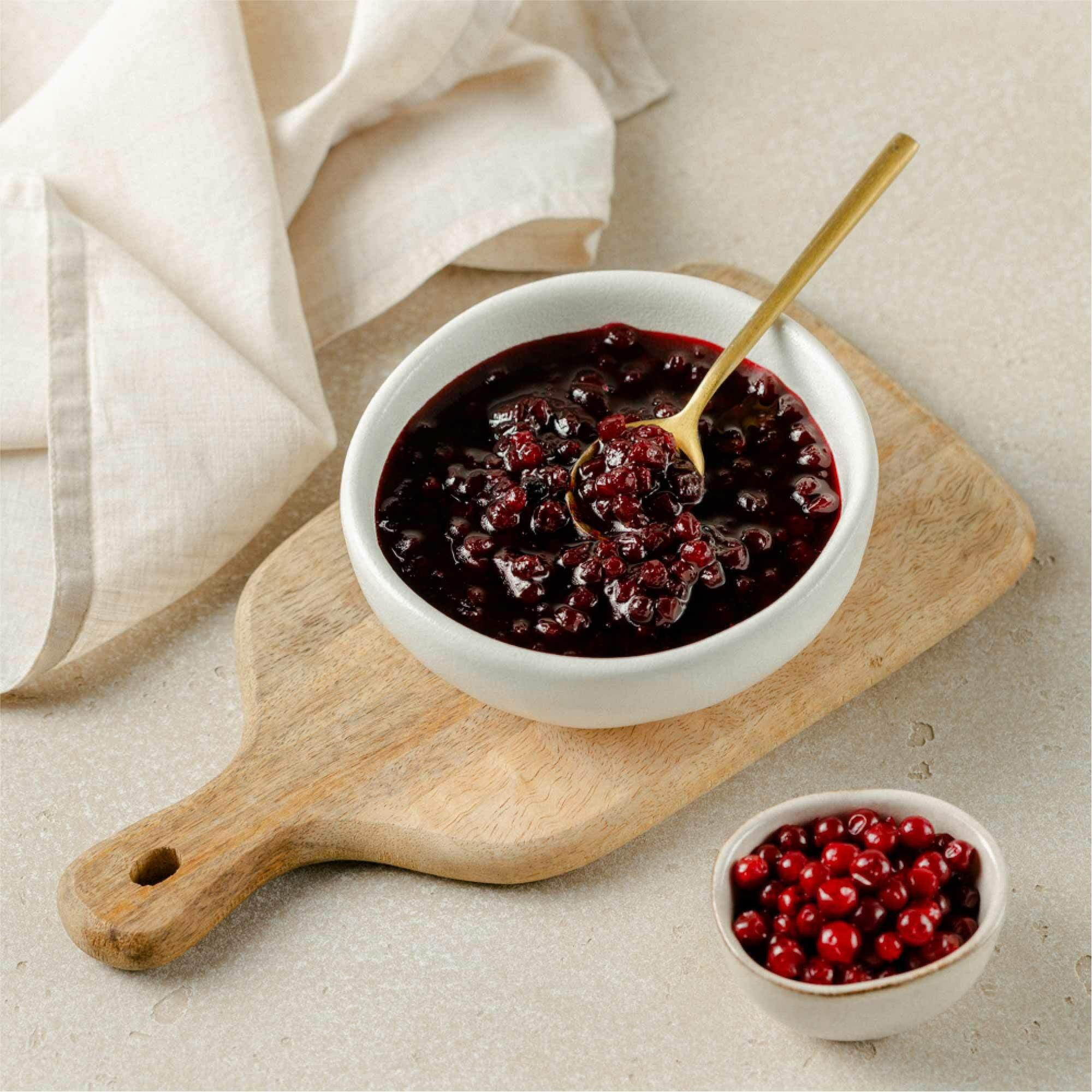 Брусничное варенье, 150 гр