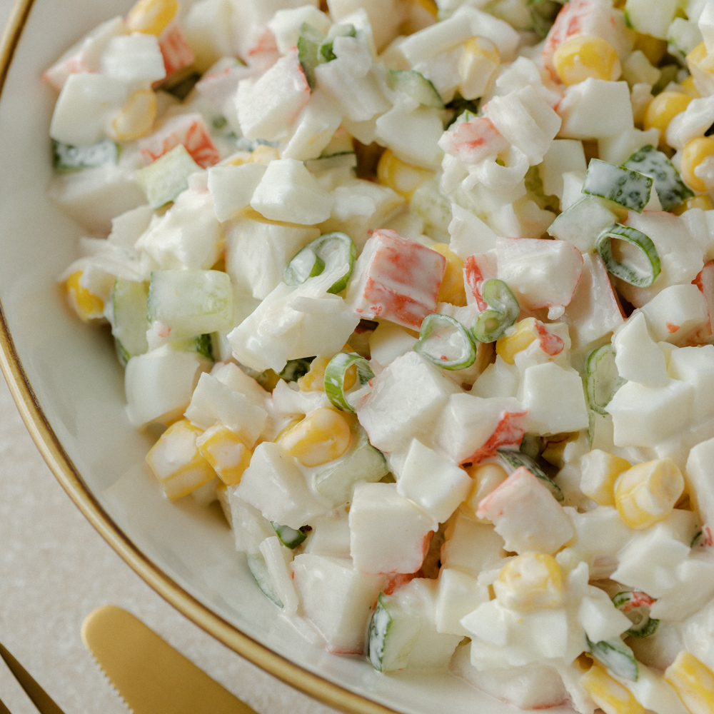 Салат снежный краб