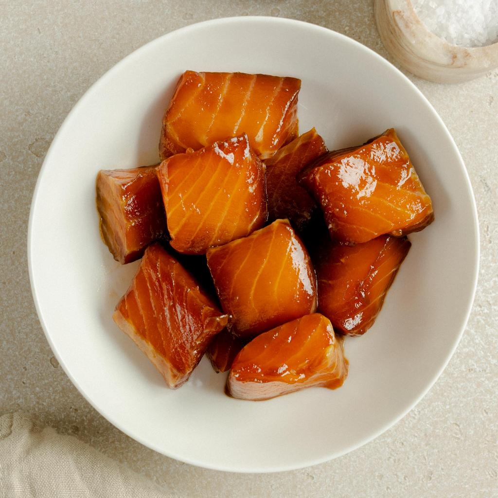 Шашлык из лосося в соусе терияки, 400 гр