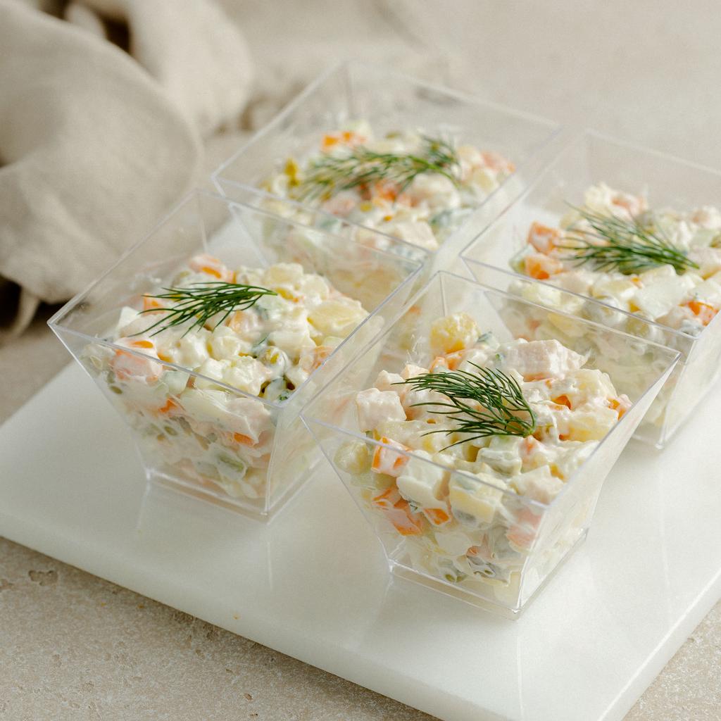 Креманка оливье, 12 шт / 1020 гр