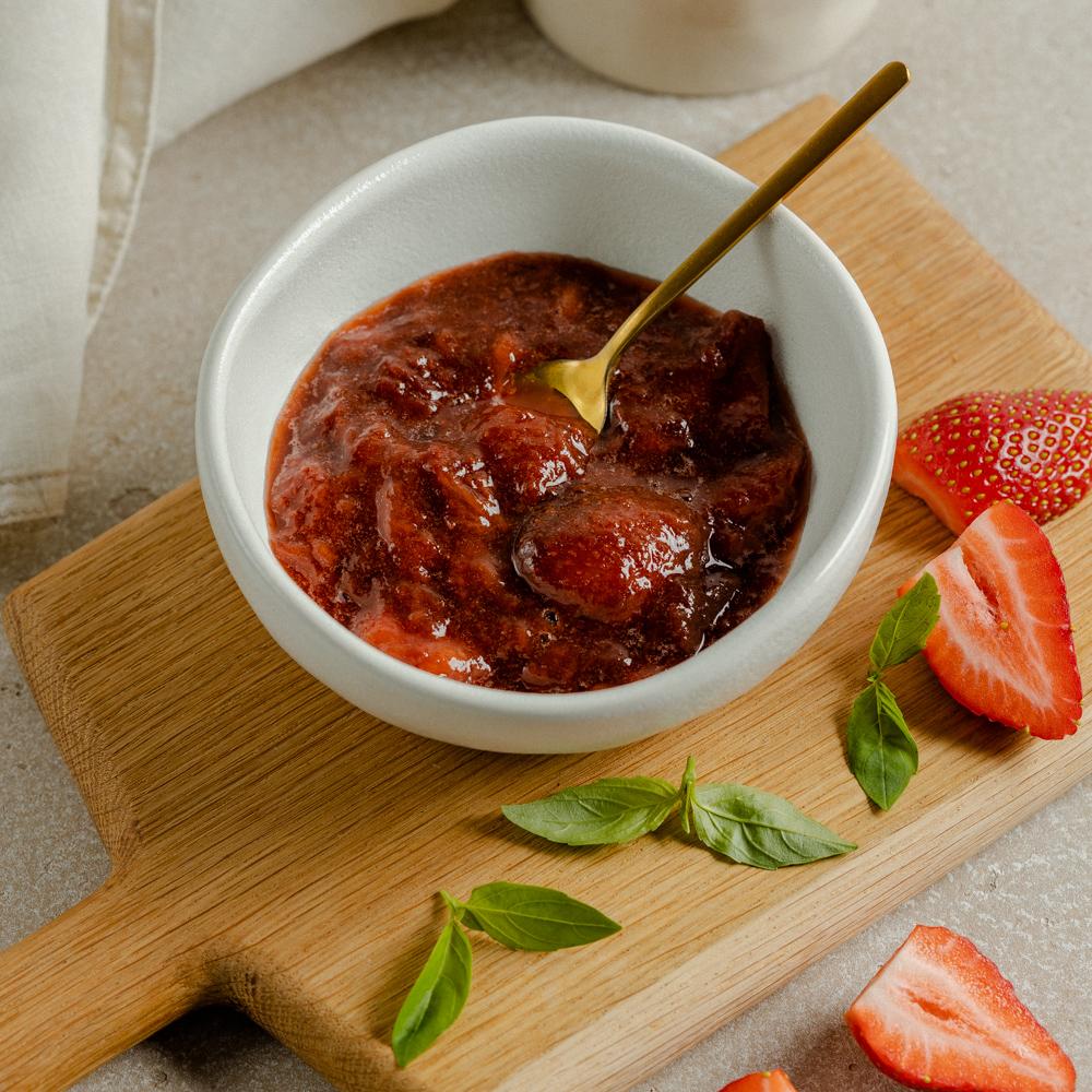 Варенье клубника с базиликом, 150 гр