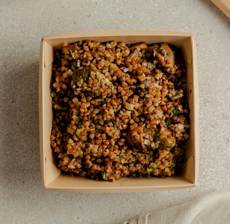 Гречка с белыми грибами, 400 гр на 2 персоны