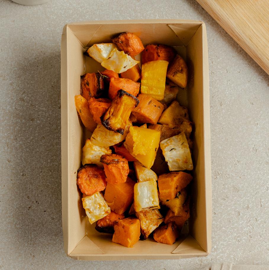 Запеченные корнеплоды, 400 гр на 2 персоны