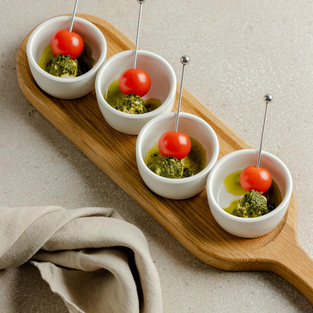 Керамическая креманка капрезе