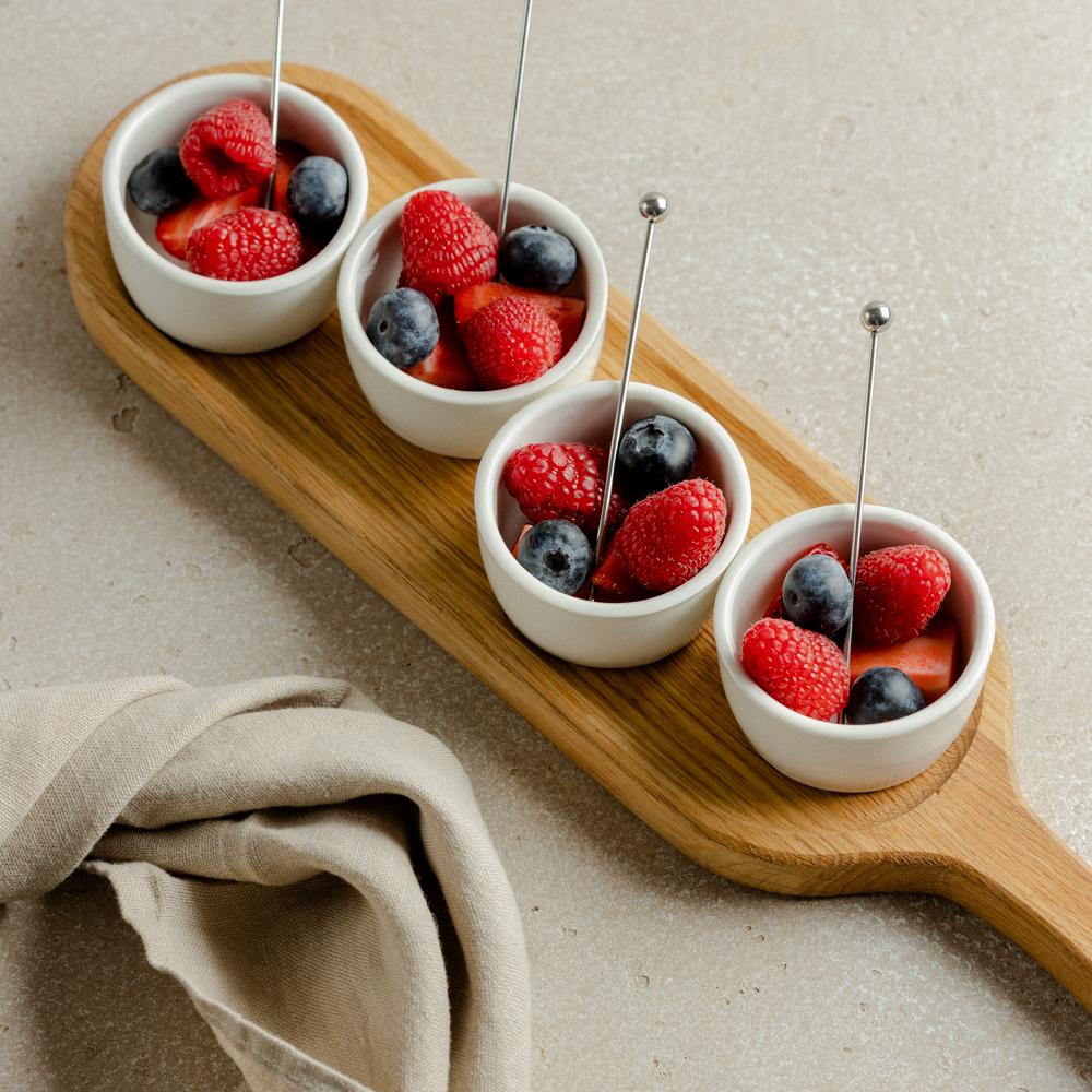 Керамическая креманка сезонные фрукты / ягоды