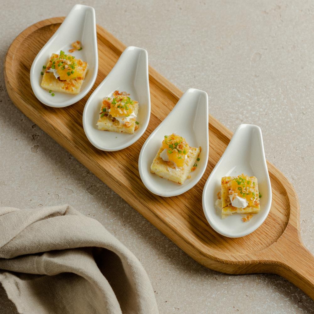 Керамическая креманка драник / щучья икра