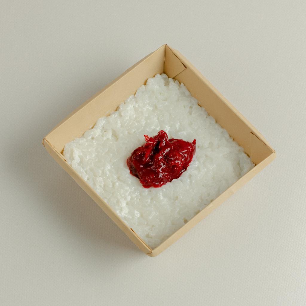 Рисовая каша с вишней, 250 гр