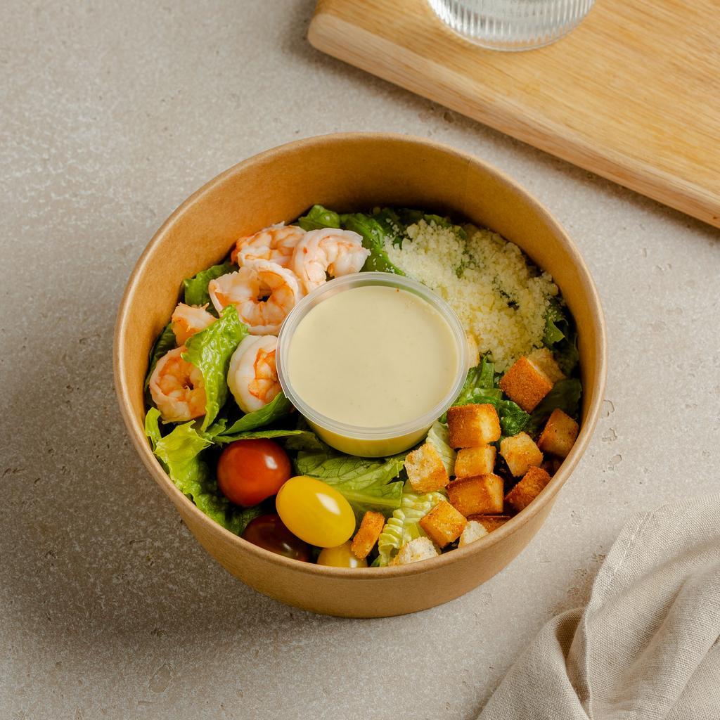 Боул цезарь с креветками, 230 гр