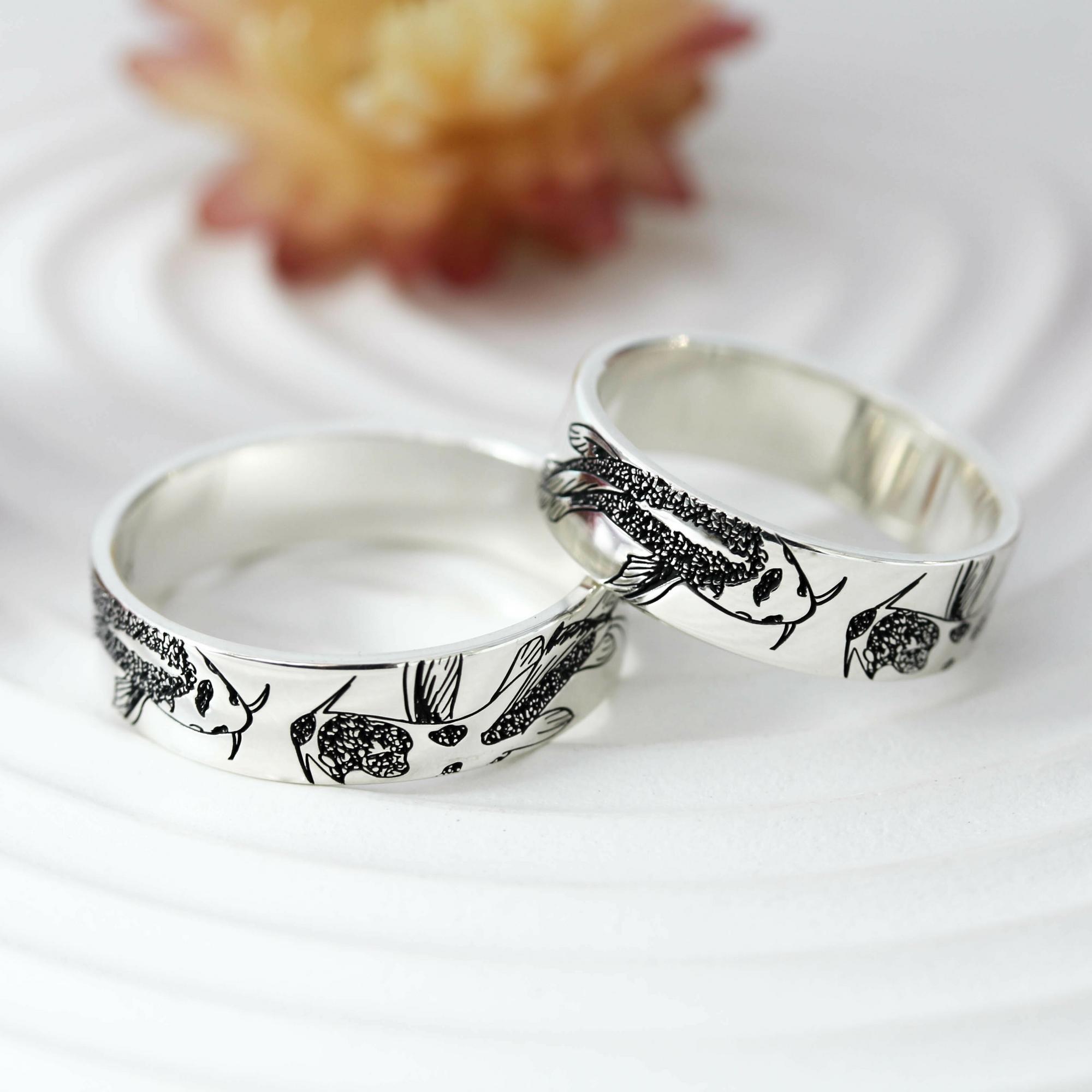 ПАРНЫЕ КОЛЬЦА КАРПЫ КОИ