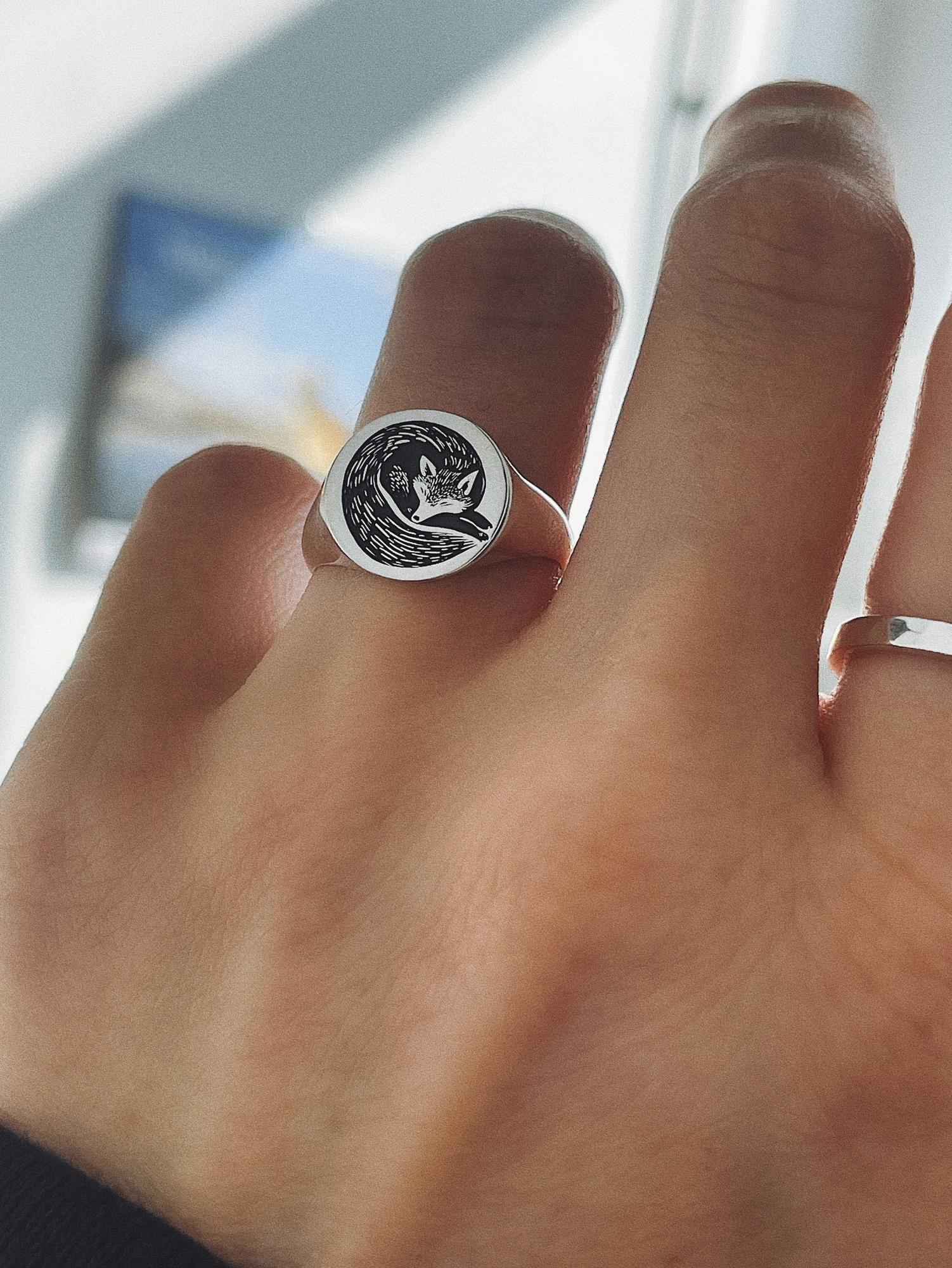 КОЛЬЦА ПЕЧАТКИ (любая гравировка)