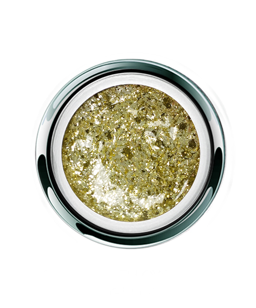 GEL PLAY GLITZ YELLOW CITRINE ГЕЛЬ ДЛЯ ДИЗАЙНА