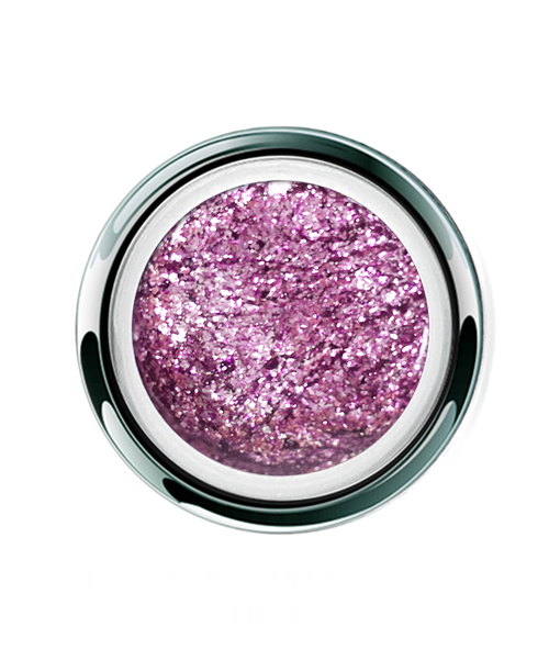 GEL PLAY GLITZ PURPLE GARNET ГЕЛЬ ДЛЯ ДИЗАЙНА