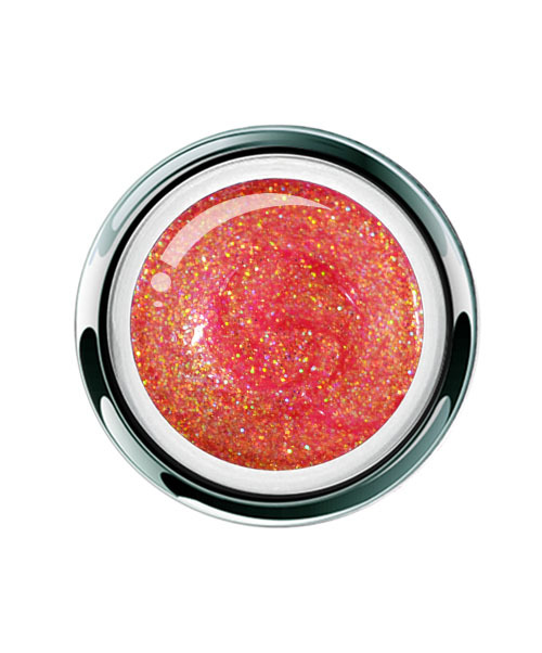 GEL PLAY  GLITTER SHIFTER CORAL ГЕЛЬ ДЛЯ ДИЗАЙНА