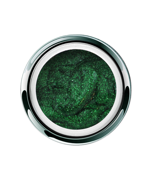GEL PLAY GLITTER GREEN GLITZ ГЕЛЬ ДЛЯ ДИЗАЙНА