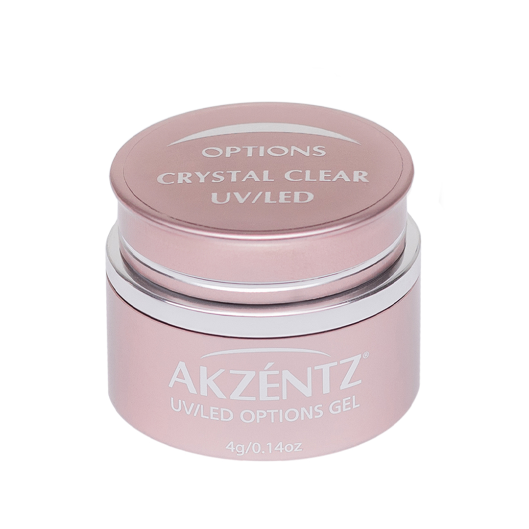 OPTIONS CRYSTAL CLEAR ГЕЛЬ ДЛЯ УКРЕПЛЕНИЯ И ВЕРХНЕГО ПОКРЫТИЯ