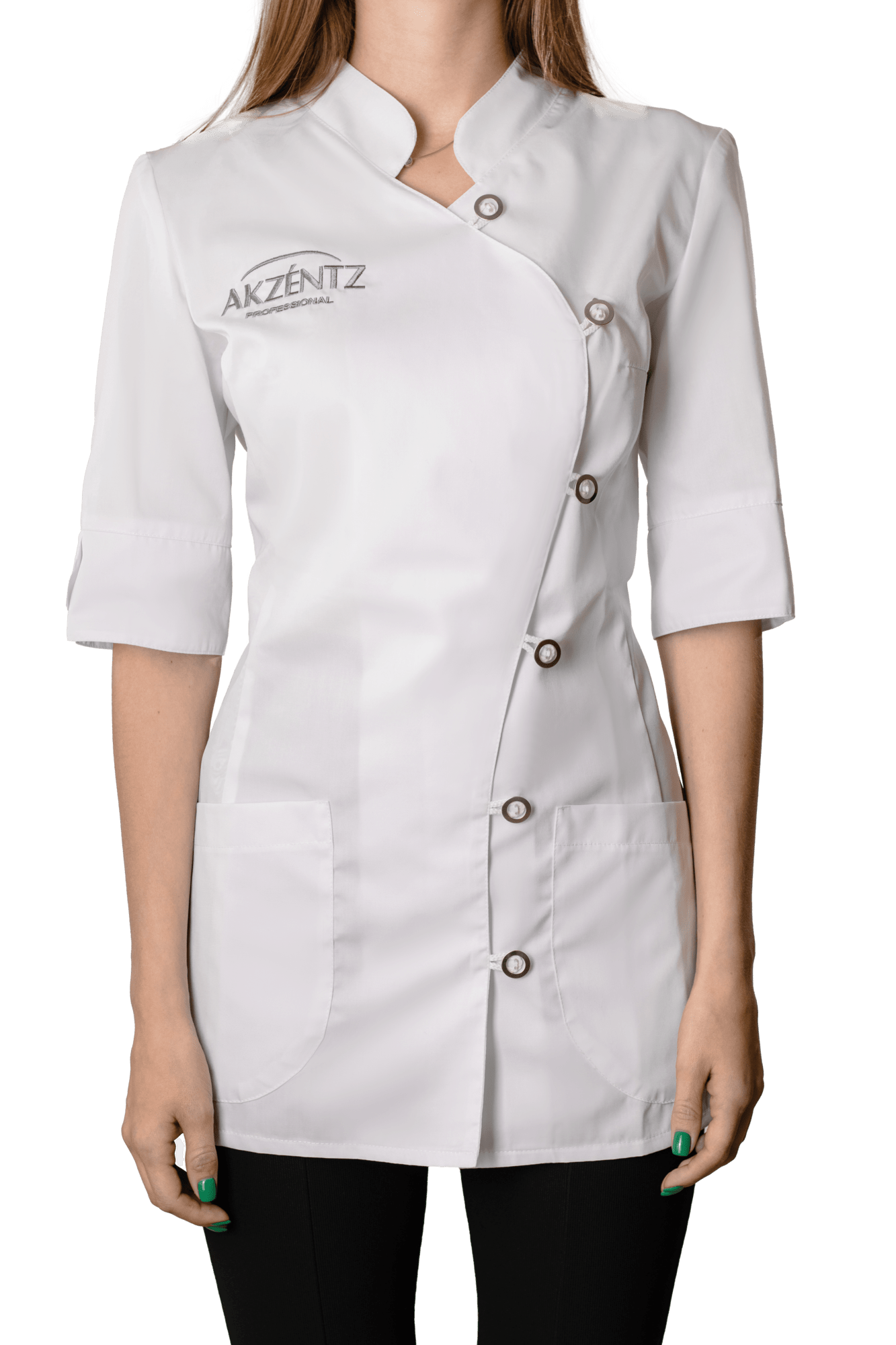 Халат AKZENTZ белый