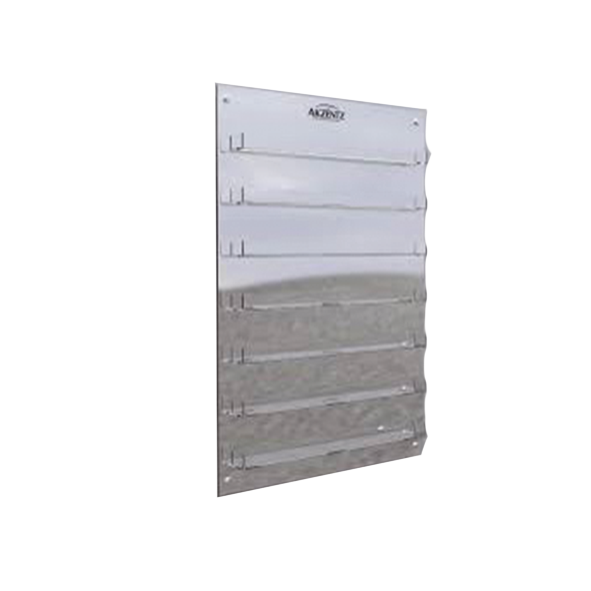 Настенный дисплей AKZENTZ зеркальный (112 флаконов) 60*80 см