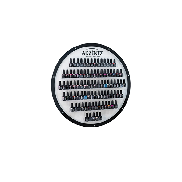 Настенный дисплей AKZENTZ  круглый (94 флакона) Диаметр 84 см