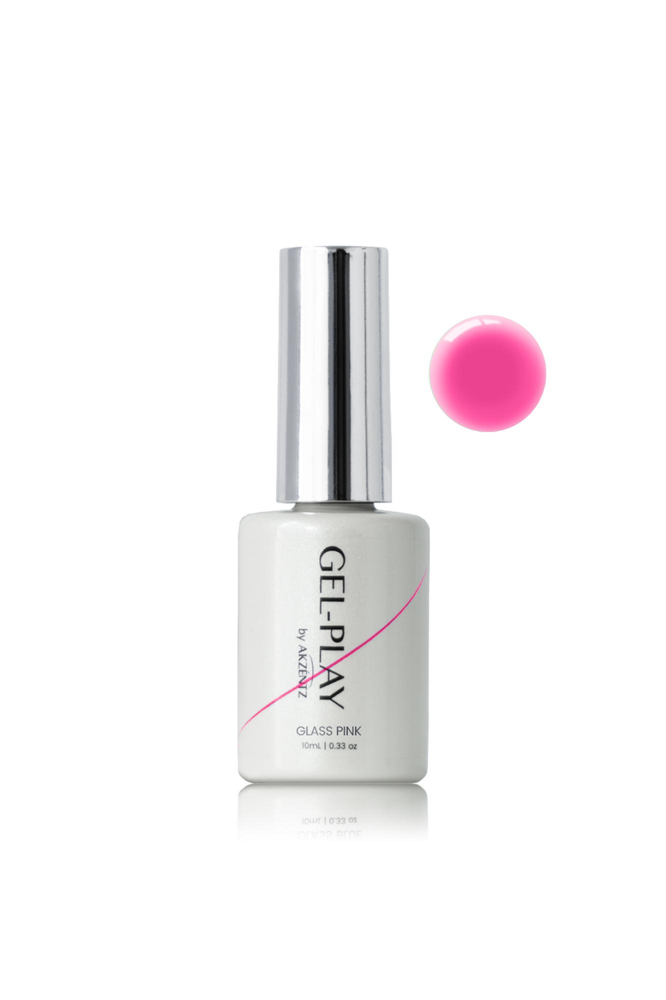 GEL PLAY GLASS PINK СТЕКЛЯННЫЕ ГЕЛИ ДЛЯ ДИЗАЙНА