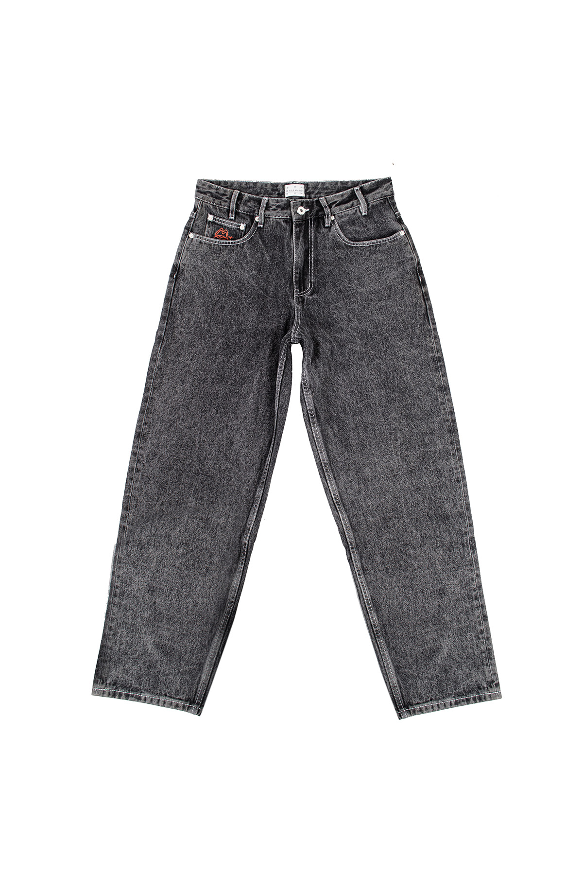 MAGAMAEV BIGGER M JEANS BLACK WASHED