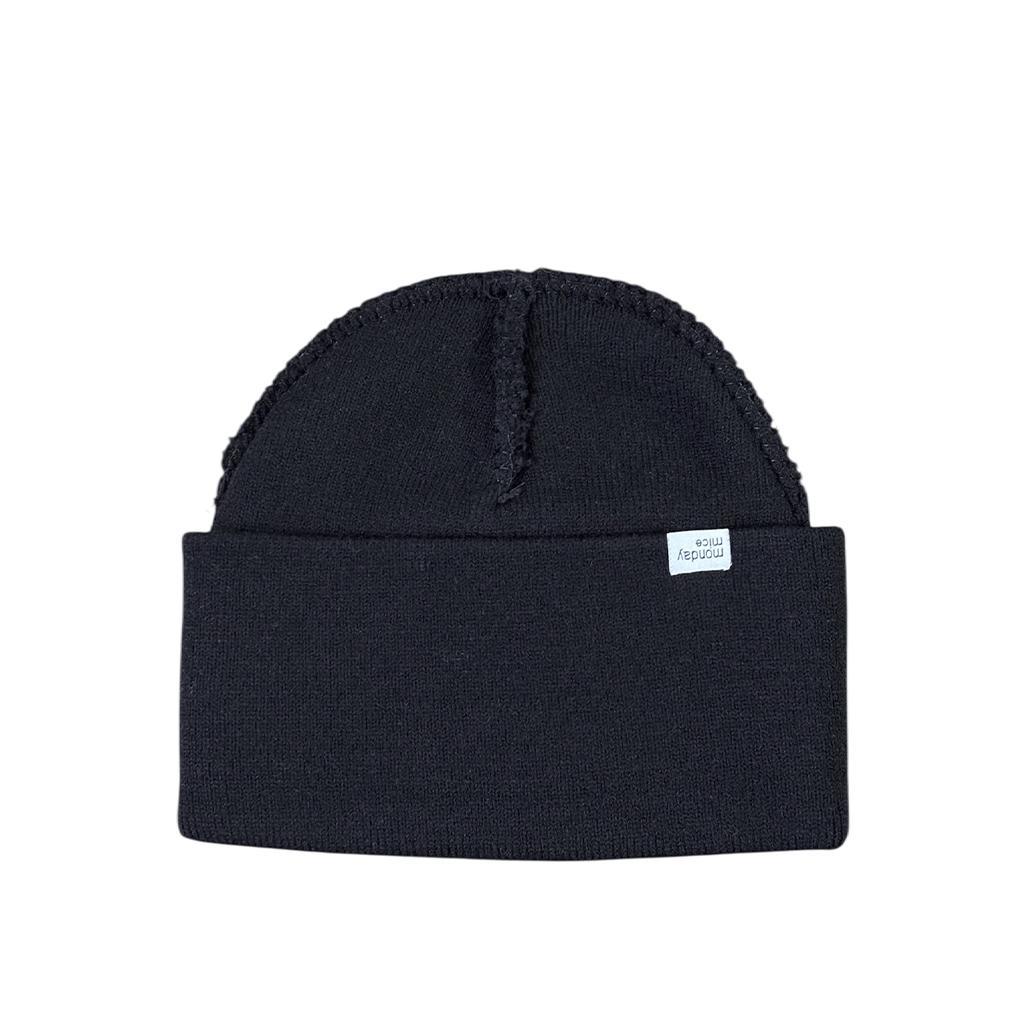 Шапка Monday mice Inside out beanie Black