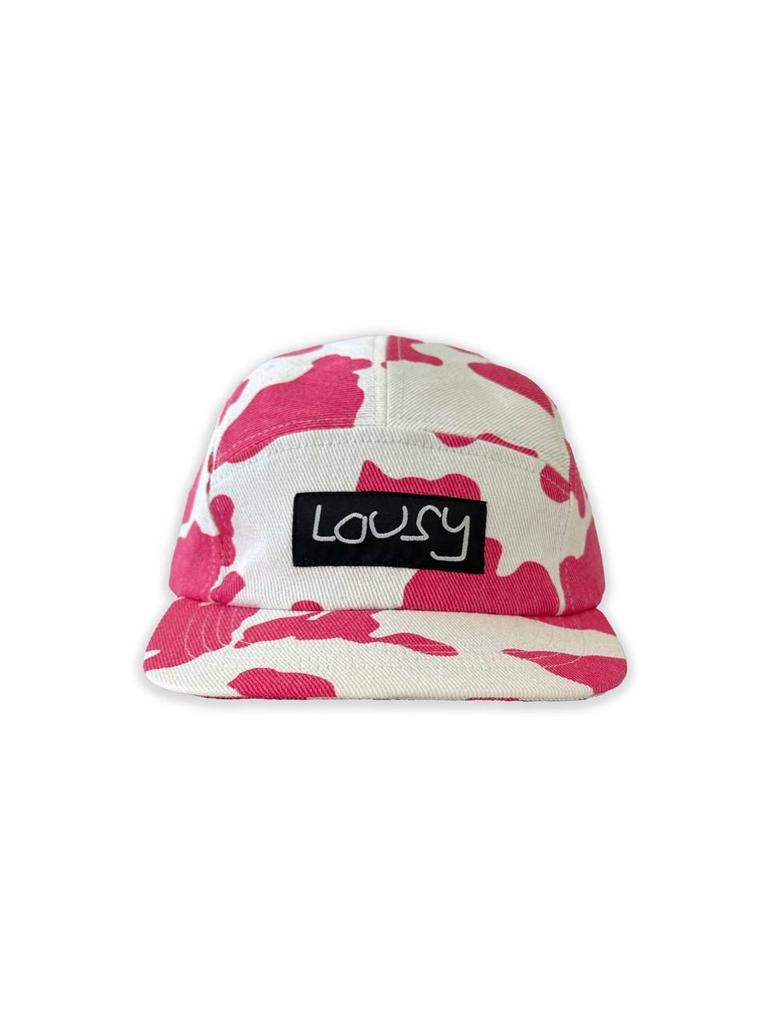Кепка LOUSY 5PANEL PINK COW CAP