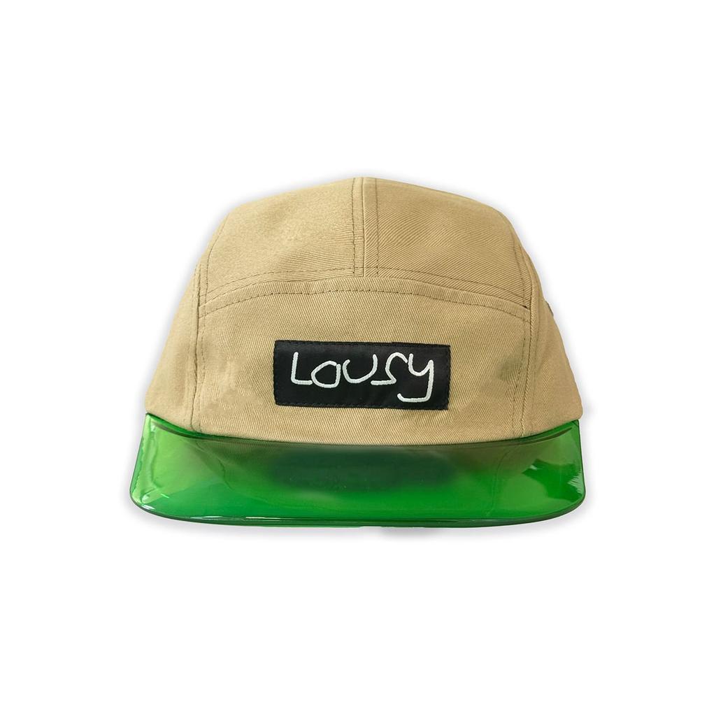 Кепка LOUSY 5PANEL GREEN VISOR CAP SAND