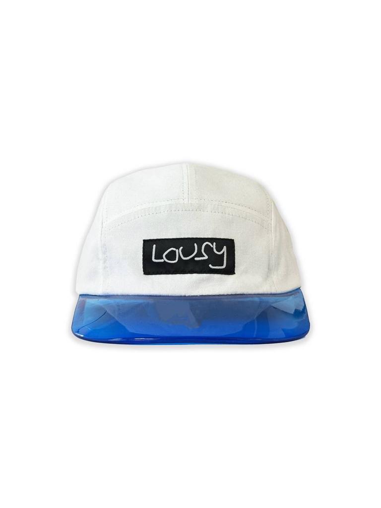 Кепка LOUSY 5PANEL BLUE VISOR CAP WHITE
