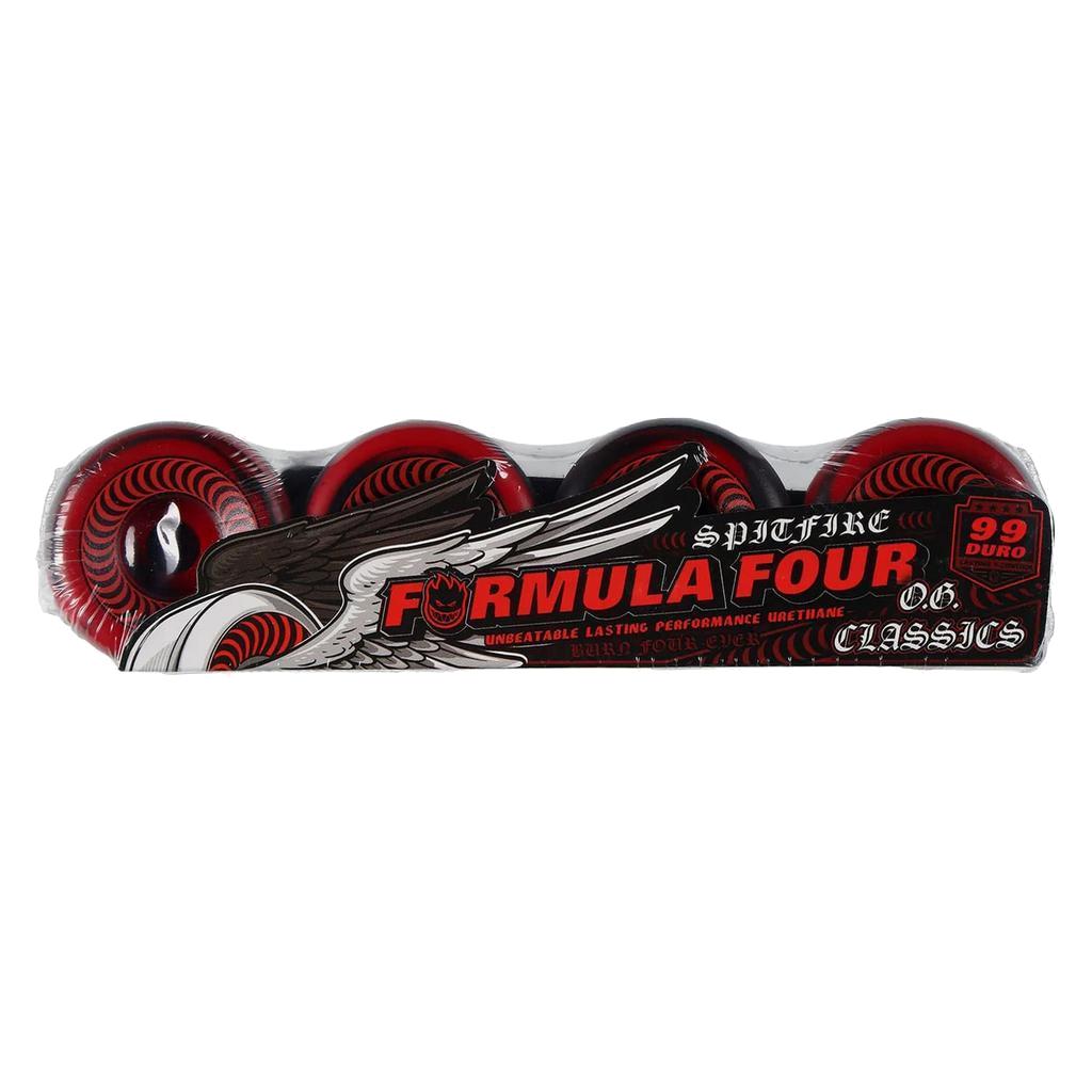 Колеса Spitfire F4 99D OG CLASSIC (RED/BLK SWL) 54 mm