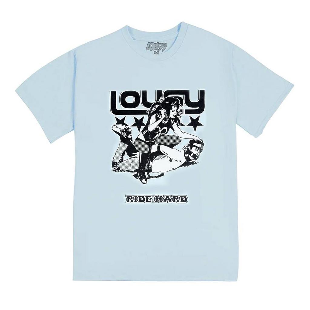Футболка Lousy Ride Hard Tee Blue