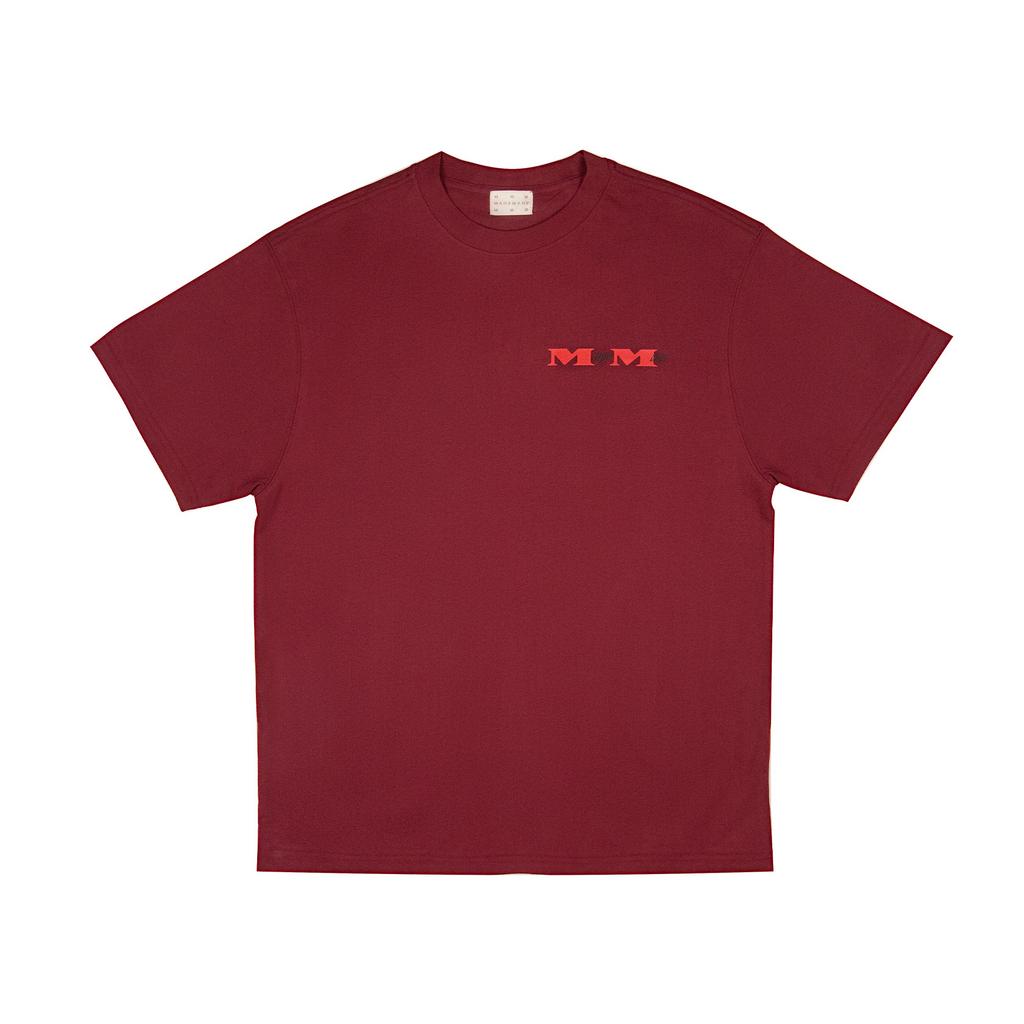DOUBLE M T-SHIRT CHERRY
