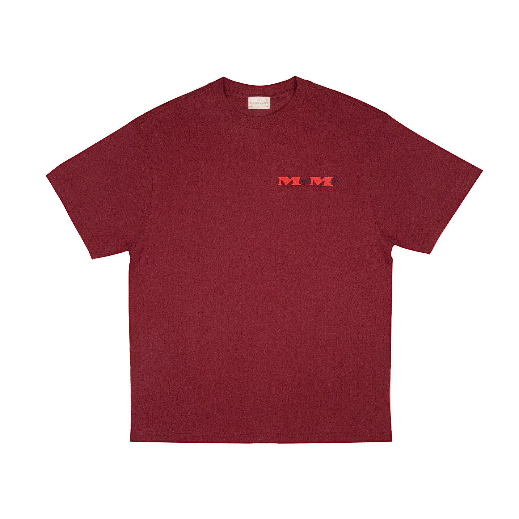 DOUBLE M T-SHIRT CHERRY