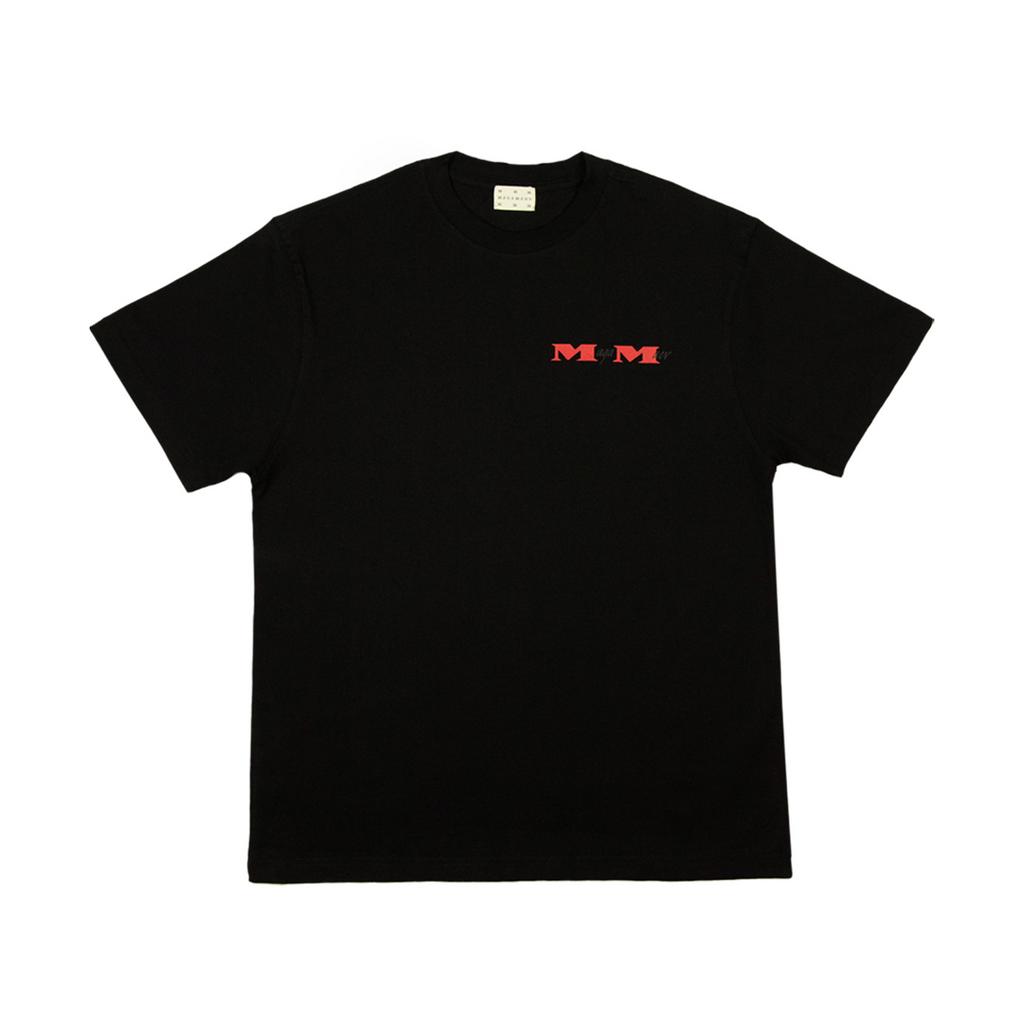 DOUBLE M T-SHIRT BLACK
