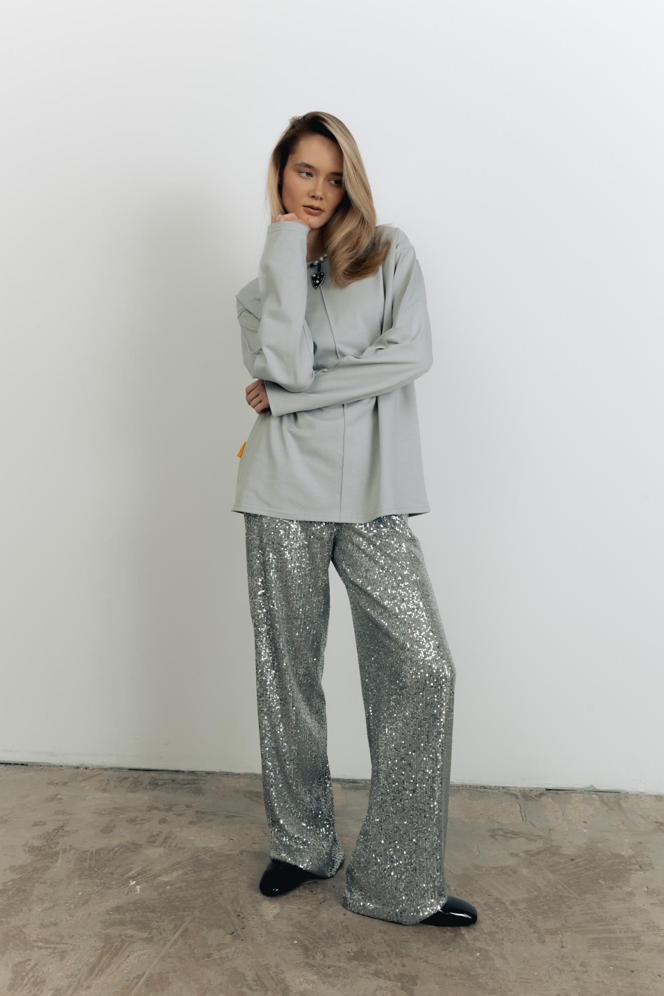 Лонгслив BASE GREY